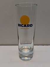 RICARD 1 verre collector tube avec trait de dose long drink nouveau logo