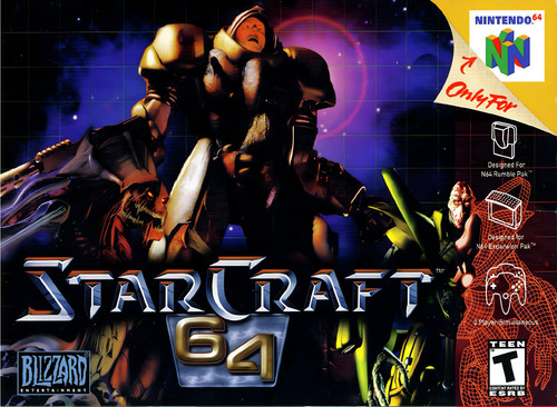 Starcraft nintendo n64 - 64,