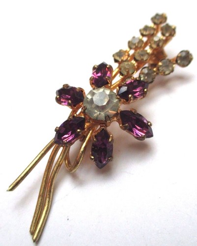 Broche plaqué gerbe - broche,