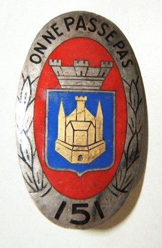 Insigne 151 regiment - 151°,