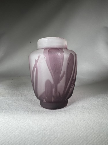 Vase émile gallé décor - gallé, à