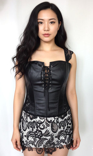 Corset bustier gothique - corset,
