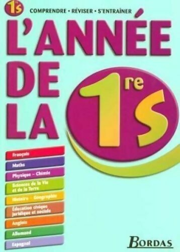 Année 1ère s - s,