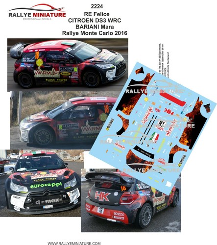 Decals ref 2224 citroen - ref,
