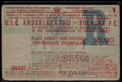 Billet 1964 rsc - billet, anderlecht