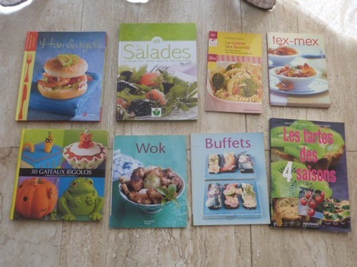 Lot livres cuisine - lot, 8