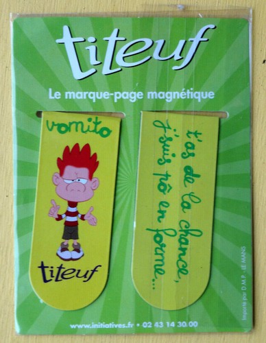 Marques pages magnetique - bd,