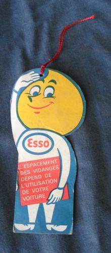Esso goute huile etiquette - goute, d'huile