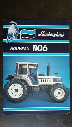 Brochure tracteur lamborghini - brochure,
