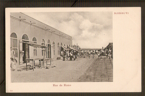 Djibouti carte postale cpa - djibouti,