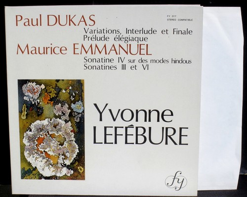 Dukas maurice emmanuel yvonne - emmanuel,