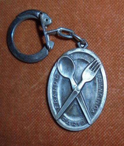 Porte clés métal joli - joli, plat