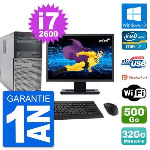 Tour dell 990 ecran - pc,