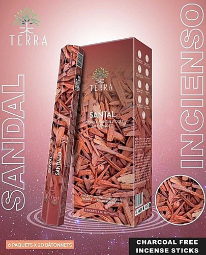 Encens bois santal terra - bois, de