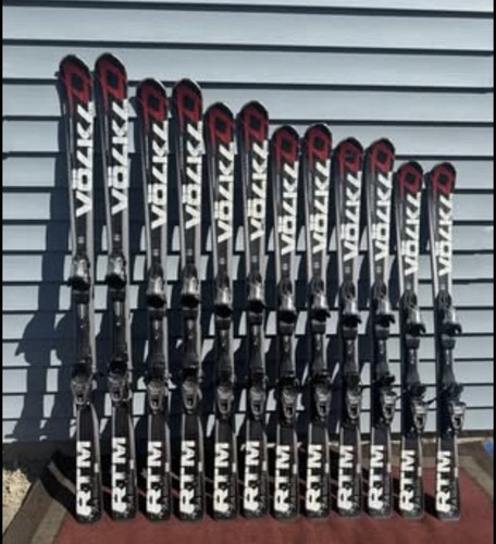 Volkl rtm skis w marker - rtm, 7.4