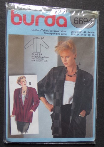 Patron vintage burda - patron, 6694