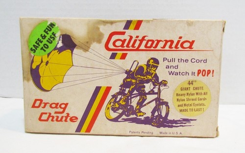 California drag chute 1960 - chute, 1960's