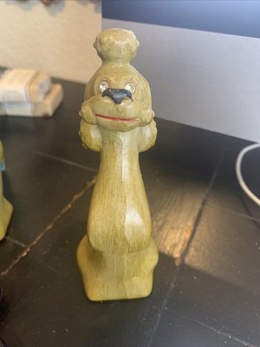 Mcm wooden poodle - wooden,