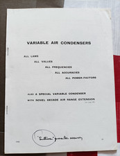 1955 ancien catalogue