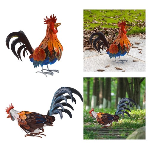 Statue coq jardin - statue,