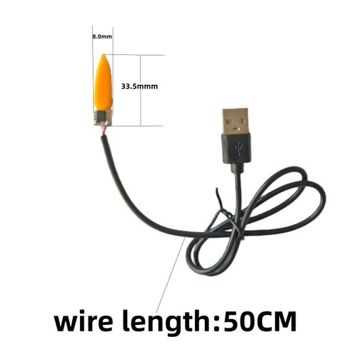 Flame led circuit board usb - flame, 5v