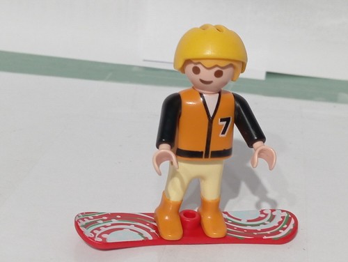 Playmobil figurine snowboard - figurine,