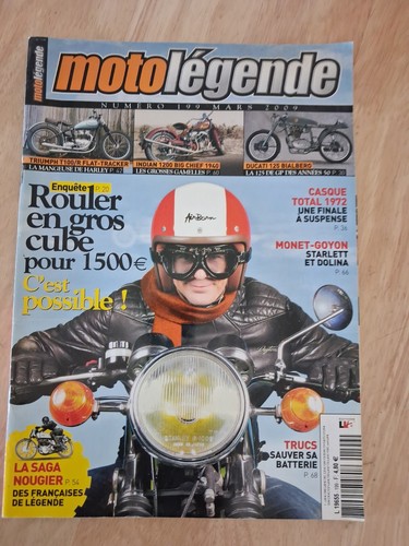 Moto légende 199 2009 nougier - légende,