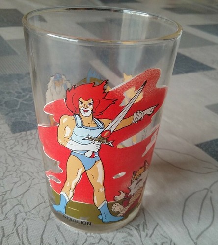 Ancien verre moutarde - verre, à