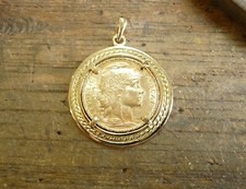 Pendentif porte pièce torsade - porte-pièce,