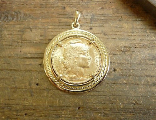 Pendentif porte pièce torsade - pendentif, porte-pièce