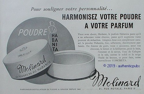 Publicite molinard parfum - publicite,