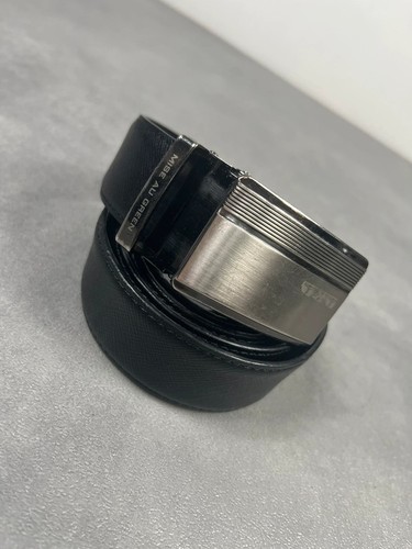 Ceinture cuir noir mise - mise, au