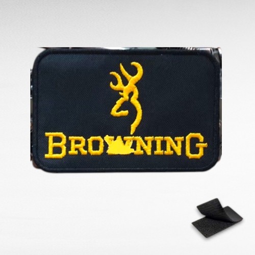 écusson browning logo chasse - browning,