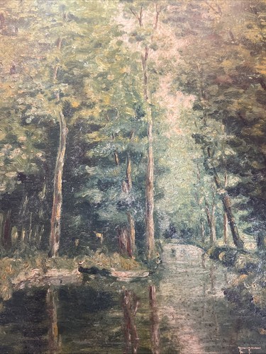 Ancien tableau peinture - , huile