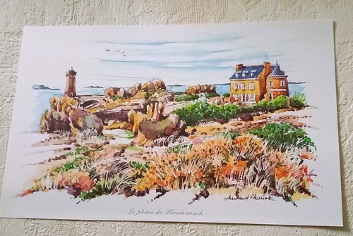 Affichette le phare de - le,