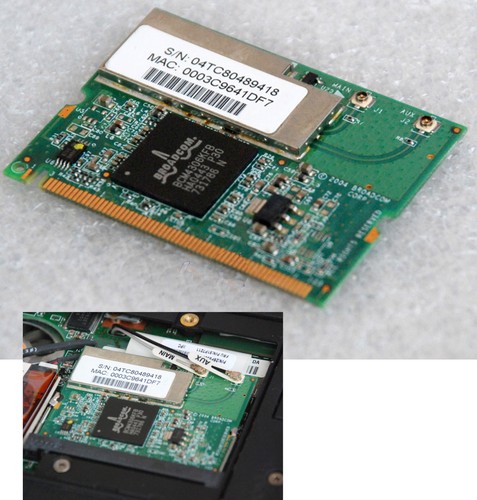 Carte wlan mini pci pour - carte, ibm