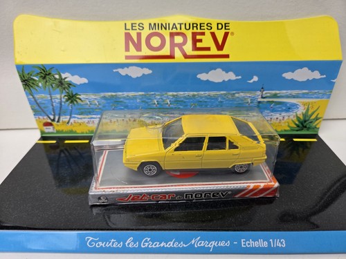 Norev citroën jaune en - bx,