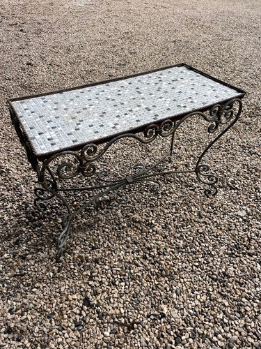 Table jardin vintage - vintage, fer