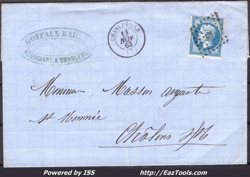 France sur lettre - n°22, pc