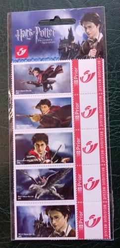 Timbre harry potter feuillet - timbre,