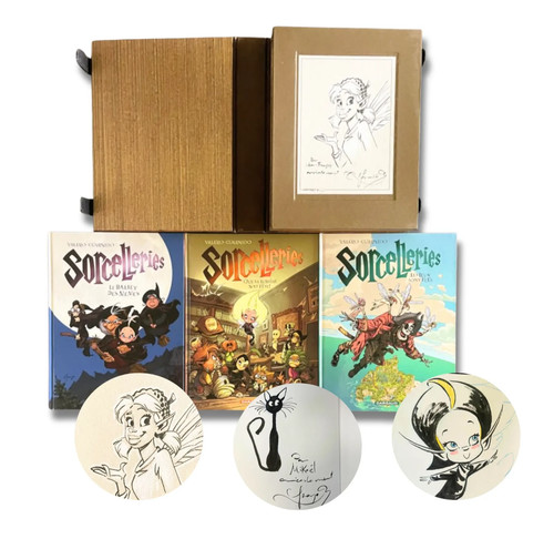 Sorcelleries coffret à t3 - sorcelleries,,