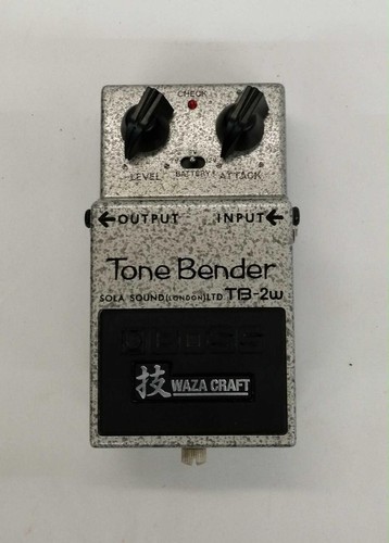 Pédale effets boss - d'effets, tb-2w