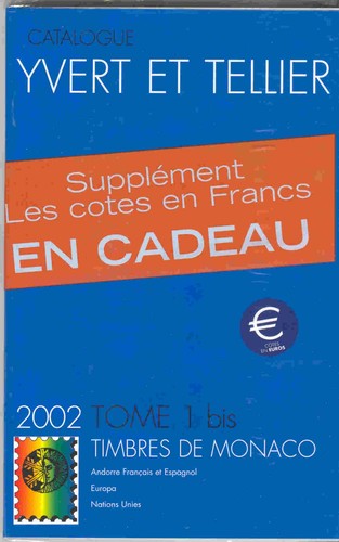 Catalogue yvert tellier - catalogue, 1°