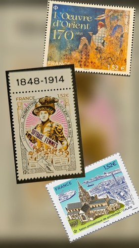 New timbres stamps - 3,