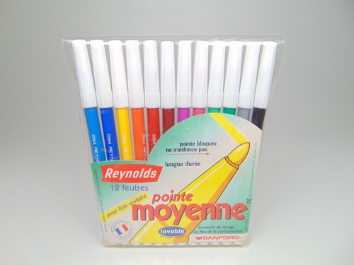 Feutre pointe moyenne reynolds - feutre,