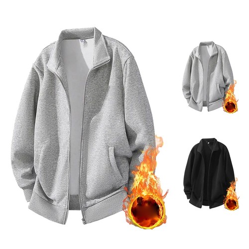 Veste zippée homme col