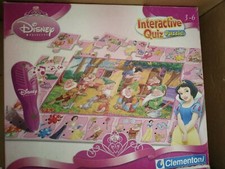 quizz puzzle interactif Blanche Neige et les 7 nains Clementoni 35 pièces  .