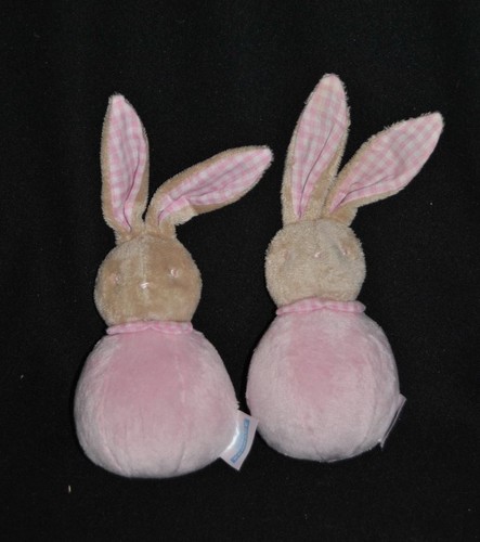 Doudou lapin rose klorane - rose,