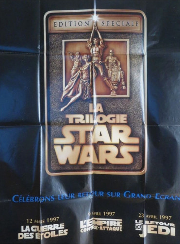 Affiche trilogie star - affiche, wars
