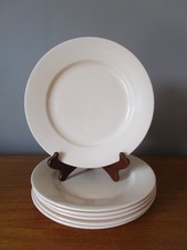 6 Assiettes plates  22,5 cm